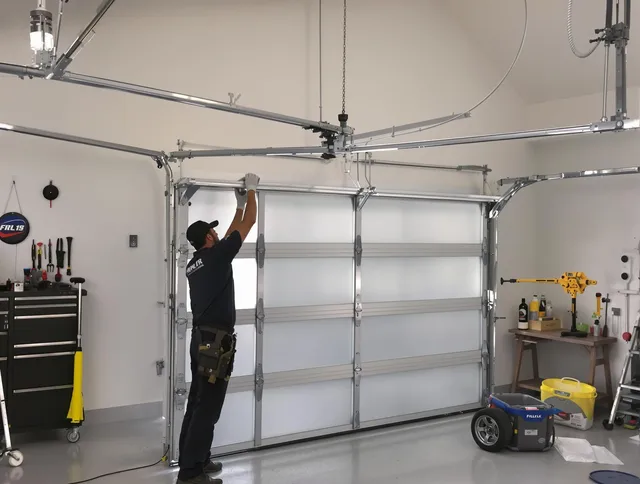 Glendale Garage Door Repair certified team performing precision garage door installation in Glendale