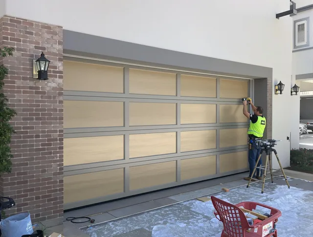 Garage door replacement service by Glendale Garage Door Repair in Glendale
