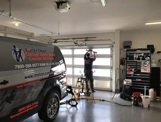 Glendale Garage Door Repair team performing same-day garage door repair in Glendale